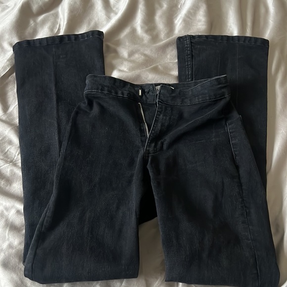 Zara Black Flare Jeans - Picture 3 of 7
